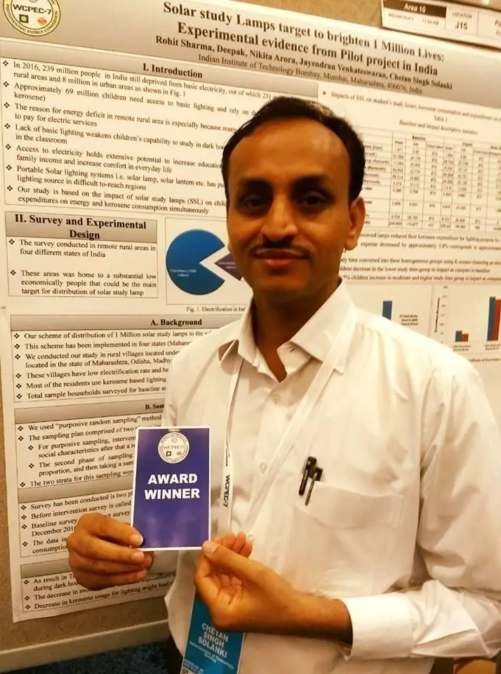 2012 Best poster award in IEEE PVSC 2012, Austin, USA