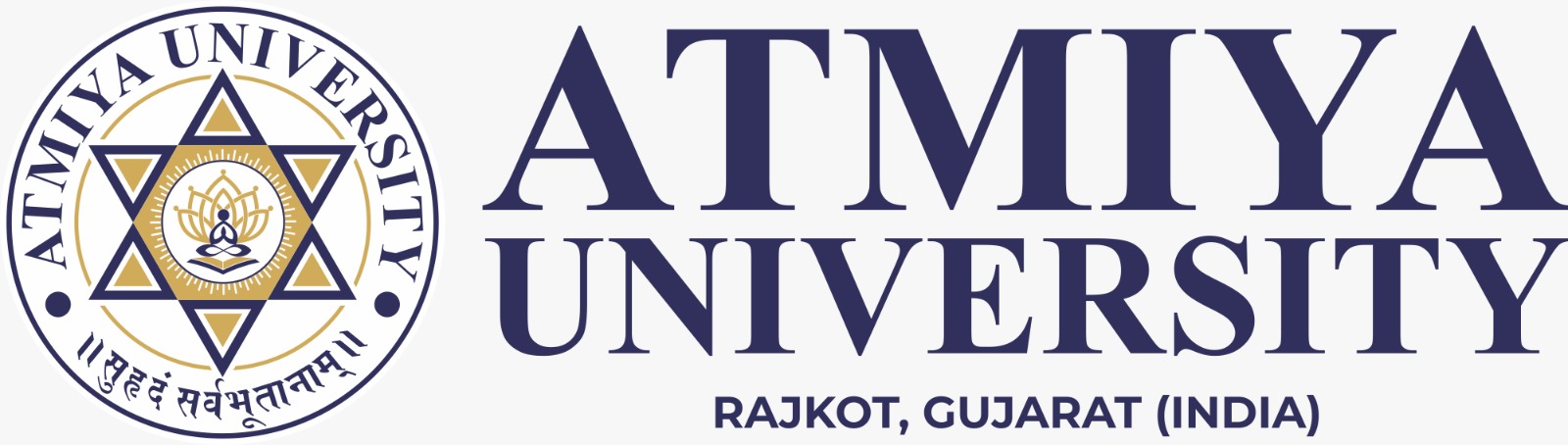 Atmiya University -Logo