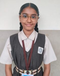 Aaliya Javid Bhayat - 8th, Shrimad Rajchandra Prathmik Vidhyalaya,Navsari