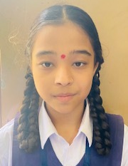 Darji Jiya Ghanshyambhai-7th, C.L.Parikh Primary School