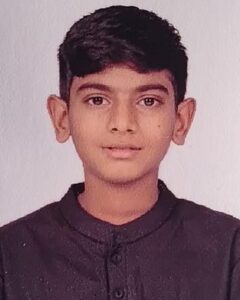 Kunj Satish Kumar Patel-8th, Ashramshala Bhaktashram , Navsari