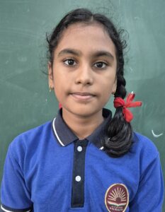 Lakhshanya R M - 6th, Kendriya Vidyalaya IIT, Kanpur